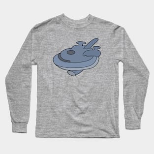 Old Classic Spaceship Long Sleeve T-Shirt